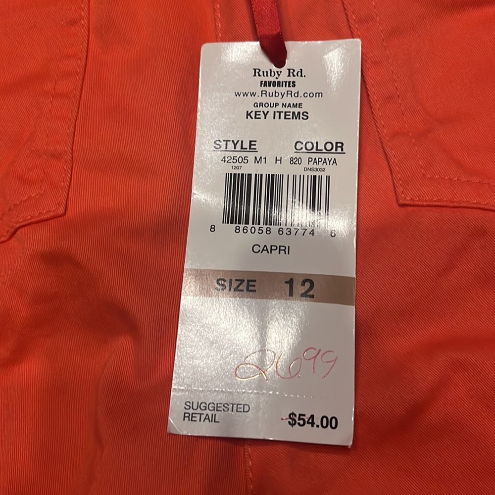 New Ruby Rd Ankle Pants - Picture 7 of 8